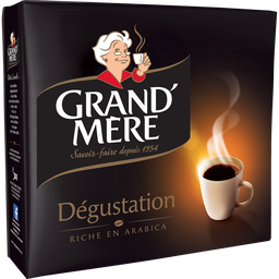 GRAND'MERE Café moído Dégustation 2x250g