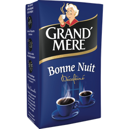 GRAND'MERE Café moído Descafeinado Bonne Nuit 250 g