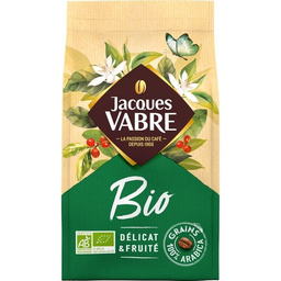 JACQUES VABRE Café en grano orgánico 400 g
