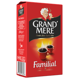 GRAND'MERE Café moído Familial sabor generoso 250 g