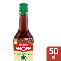 AMORA Vinagre de vino tinto Bio 500 ml