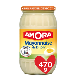 AMORA Mayonesa de Dijon sin conservantes 470 g