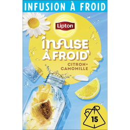 LIPTON Cold Infusion Chamomile, box of 15 sachets