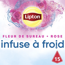 LIPTON Cold Infusion Rose Petal 15 bags box