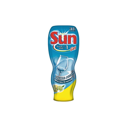 SUN Gel Lave-Vaisselle Turbo Tout En Un Citron 720 ml