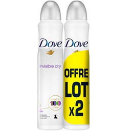 DOVE s/dove deo ato invis dry 2X200
