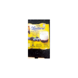 LA LAITIERE Yogurt on a bed of blackberries 4x125g