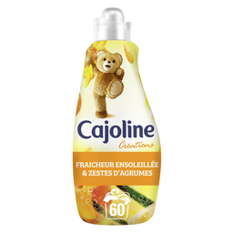 CAJOLINE Adoucissant Liquide Fraîcheur Ensoleillée 1,5