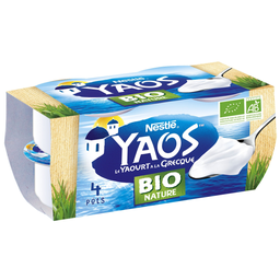 YAOS Yaourts à la Grecque Bio 125 g