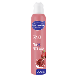 MONSAVON Déodorant Femme Grenade