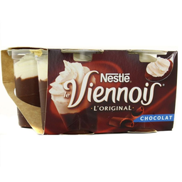 VIENNOIS Nestlé Sobremesa Chocolate 4x100g