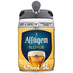AFFLIGEM Bière blonde belge d'abbaye 6,7% fût pression 5