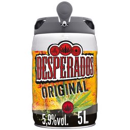 DESPERADOS Bière Aromatisée au Spiritueux à Base d'Agave 5,9%