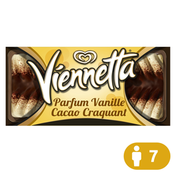 VIENNETTA Sobremesa gelada Baunilha cacau crocante 320 g