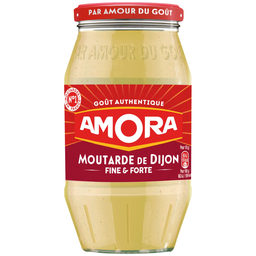 AMORA Mostaza de Dijon fina y fuerte 440 g