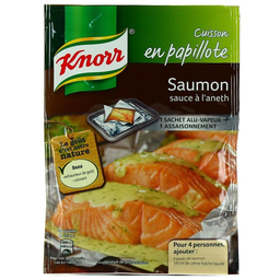 KNORR kit cuisson alu saumon 28g