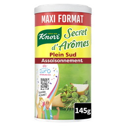 Knorr Secret D'Arômes Assaisonnement Origan Basilic Romarin Maxi Format 145G