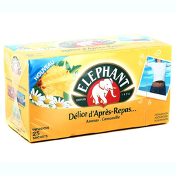 ELEPHANT Infusão Délice Après-Repas 25 saquetas