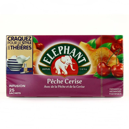 ELEPHANT Infusão Pêssego Cereja 50 g
