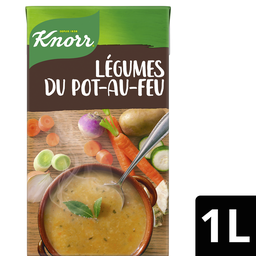 Knorr Soupe Légumes Du Pot Au Feu Au Bouquet Garni 4 Personnes 1L