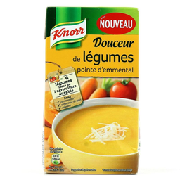 KNORR brick soupe douceur légumes emmental 1l