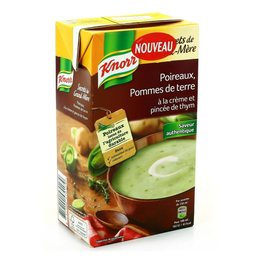 KNORR brick soupe sgm pdt poireau thym 1l