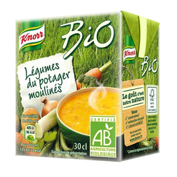 KNORR brick soupe BIO légumes potager 300ml