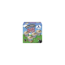 BEN & JERRY'S Mini Helado Cookie Mix 4x75,5g (302g)