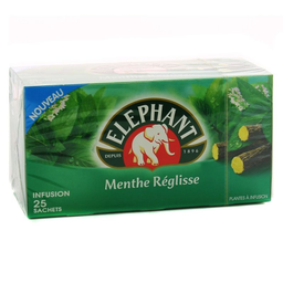 ELEPHANT Infusion Menthe Réglisse 40 sachets