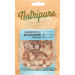 NUTRIPURE Snack para gato de salmón 50 g