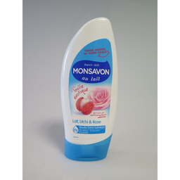 MONSAVON flacon douche litchi&rose 250ml