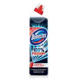DOMESTOS Gel WC 100% puissant 750 ml
