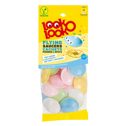 LOOK O LOOK Caramelos en polvo sabor frutas 35 g