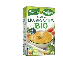 Knorr Soupe Moulinée Bio Légumes Variés 4 Personnes 1L
