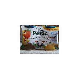 LOU PERAC Yaourt au Lait de Brebis à la Pêche 2 x 125 g