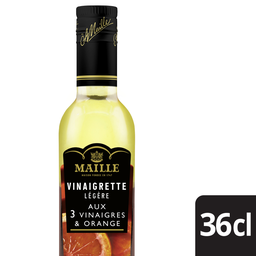MAILLE Vinaigrette légère vinaigre balsamique de Modène pointe d'orange 36cl