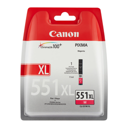 CANON Cartouche d'encre Originale CLI-551 XL Magenta Haute Capacité 6446B001 11 ml
