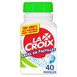 LA CROIX Javel en pastilles 40