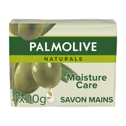 PALMOLIVE Jabón en Pastilla Naturals Cuidado Hidratante 4 x 90 g