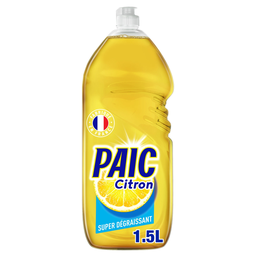 PAIC Liquide Vaisselle Citron super dégraissant 1,5