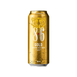 8.6 Cerveza rubia especial Gold 50 cl