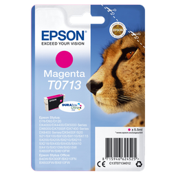 EPSON Cartucho de tinta T0713 Magenta Guepardo 1 unidad