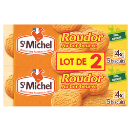 ST MICHEL Roudor Galletas de Mantequilla 2 x 150 g