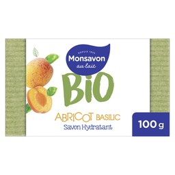 MONSAVON Savon Abricot & Basilic Bio