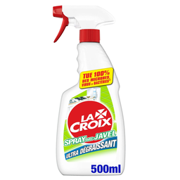 LA CROIX Eau de Javel Désinfectant Ultra Dégraissant 500 ml