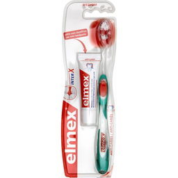 ELMEX brosse à dents anti-caries medium la plus tube de 12ml
