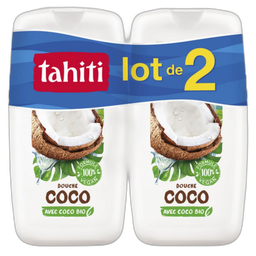 TAHITI Gel douche nourrissant coco 2x250ml