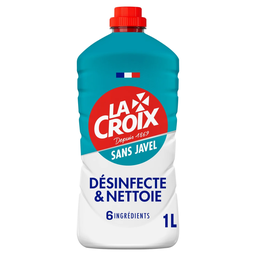 LA CROIX Nettoyant Ménager Multi-Surfaces Désinfectant Frais Sans Javel 1 L