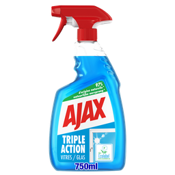 AJAX Limpa Vidros Tripla Ação Ecolabel 750 ml