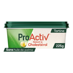 PROACTIV Margarine réduit le cholestérol tartine sans huile de palme